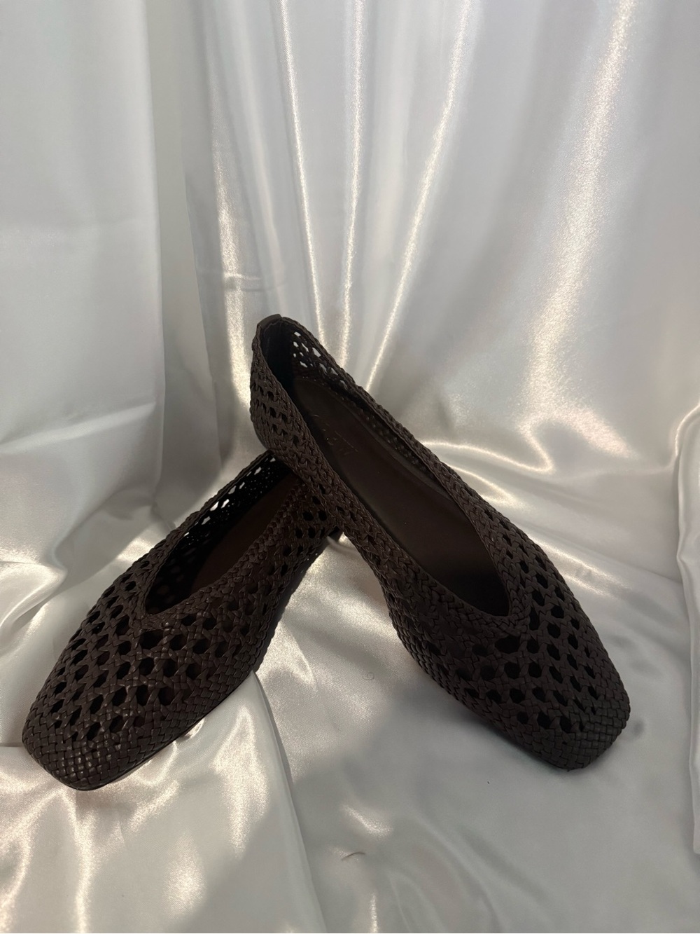 EUC JCrew: Ballet Flats in Dark Brown - Women's Casual Slip-On